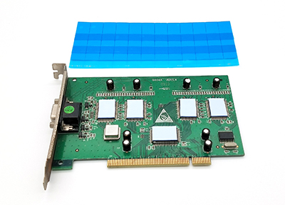 Almohadilla térmica de silicona para PCB, CPU, GPU